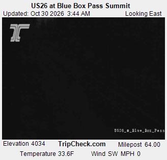 US26 at Blue Box Pass Summit